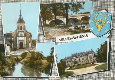 / CPSM FRANCE 41 "Selles Saint  Denis"