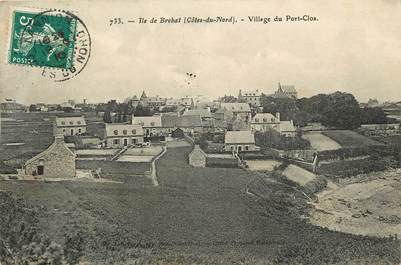 CPA FRANCE 22 "Ile de Bréhat, Village du Port Clos"