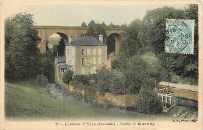 CPA FRANCE 14 "Env. de Vire, Viaduc de Martilly"