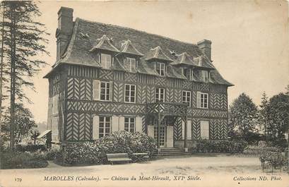 CPA FRANCE 14 "Marolles, Chateau du Mont Hérault"