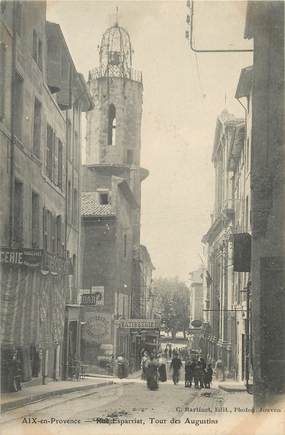 / CPA FRANCE 13 "Aix en Provence, rue Esparriat"