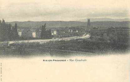 / CPA FRANCE 13 "Aix en Provence, vue générale"