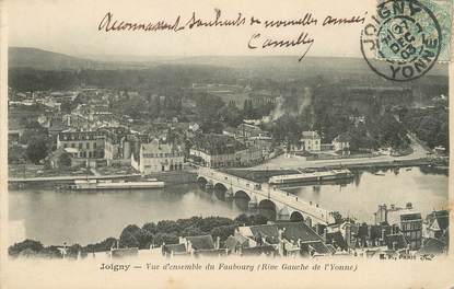 / CPA FRANCE 89 "Joigny, vue d'ensemble du Faubourg "