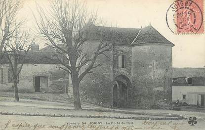 / CPA FRANCE 89 "Joigny, la porte du Bois"