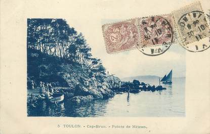 / CPA FRANCE 83 "Toulon, Cap brun"