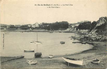 CPA FRANCE 22 "Ile de Bréhat, Le Port Clos"