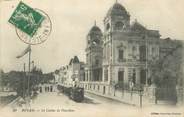 17 Charente Maritime / CPA FRANCE 17 "Royan, la casino de Foncillon" / TRAMWAY