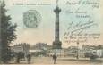 / CPA FRANCE 75011 "Paris, la place de la Bastille"