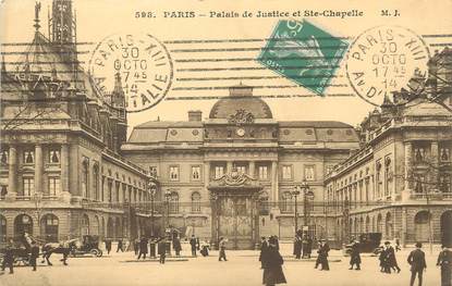 / CPA FRANCE 75001 "Paris, Palais de justice et Sainte Chapelle"