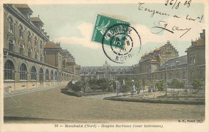 / CPA FRANCE 59 "Roubaix, hospice Barbieux"