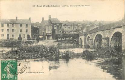 CPA FRANCE 14 "Pont d'Ouilly, le pont côté d'Ouilly le Basset"