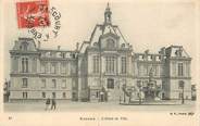 27 Eure CPA FRANCE 27 "Evreux, Hotel de Ville" / CACHET AMBULANT Evreux à Harcourt
