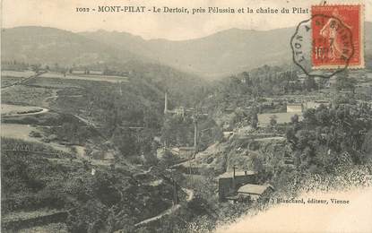 CPA FRANCE 42 "Mont Pilat, le Dertoir" / CACHET AMBULANT à Saint Etienne