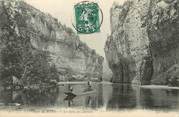 48 Lozere / CPA FRANCE 48 "Gorges du Tarn, le défilé des détroits"