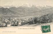 74 Haute Savoie CPA FRANCE 74 "Sallanches et le Mont Blanc" / CACHET AMBULANT Le Fayet à Annemasse
