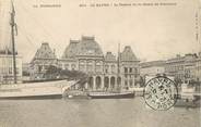 76 Seine Maritime / CPA FRANCE 76 "Le Havre, le théâtre vu du bassin du Commerce"