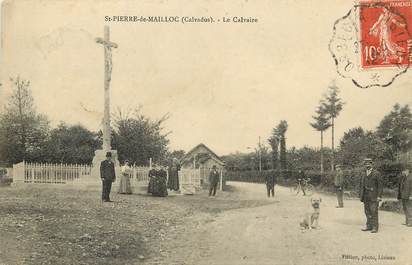 CPA FRANCE 14 "Saint Pierre de Mailloc, le calvaire"
