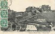 76 Seine Maritime / CPA FRANCE 76 "Château d'Arques La Bataille, vue générale du vieux château"