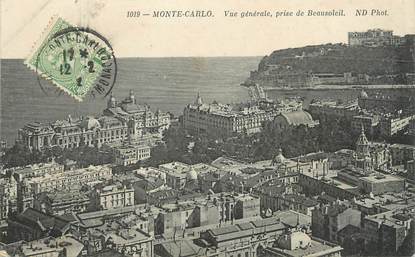 / CPA MONACO "Monté Carlo, vue générale "