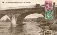 18 Cher / CPA FRANCE 18 "Saint Amand Montrond, les deux ponts"