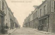 14 Calvado CPA FRANCE 14 "Saint Martin des Besaces, rue de l'Eglise"