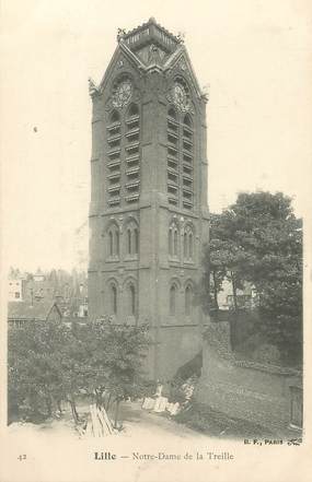 / CPA FRANCE 59 "Lille, Notre Dame de la treille"