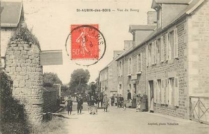 CPA FRANCE 14 "Saint Aubin des Bois, vue du bourg"