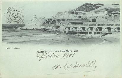 / CPA FRANCE 13 "Marseille, les Catalans"