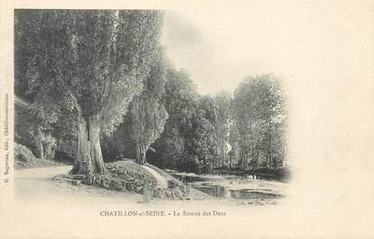 / CPA FRANCE 21 "Chatillon sur Sein, la source des Ducs"