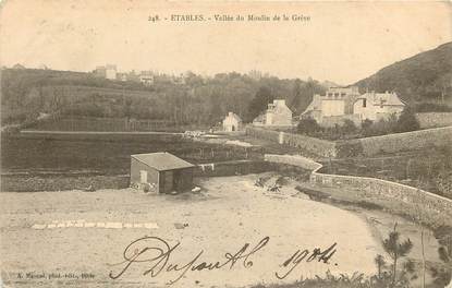 CPA FRANCE 22 "Etables, Vallée du Moulin de la Grève"