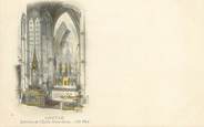 50 Manche / CPA FRANCE 50 "Saint Lo, intérieur de l'église Notre Dame"