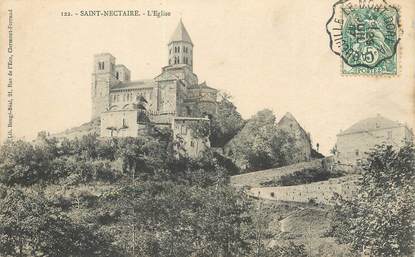 CPA FRANCE 63 "Saint Nectaire" / CACHET AMBULANT Le Mont Dore à Laqueille