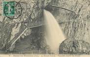 39 Jura CPA FRANCE 39 "Baume les Messieurs, la grande cascade, les grottes" / CACHET AMBULANT Macon à Lyon