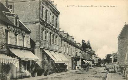 CPA FRANCE 14 "Littry, Rue de Bayeux"