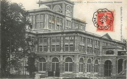 CPA FRANCE 77 "Noisiel, la chocolaterie" / CACHET AMBULANT Chalons sur Marne à Paris