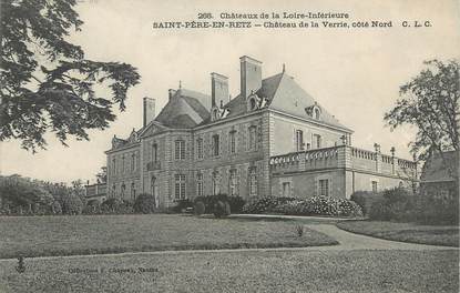 / CPA FRANCE 44 "Saint Père en Retz, château de la Verrie"