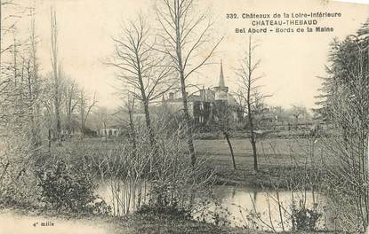 / CPA FRANCE 44 "Château Thebaud, bords de la Marne"