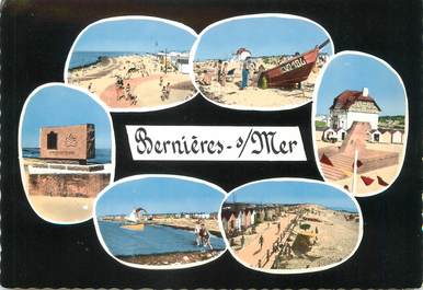 / CPSM FRANCE 14 "Bernières sur  Mer"