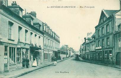 CPA FRANCE 14 "La Rivière Saint Sauveur"