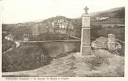 84 Vaucluse / CPA FRANCE 84 "Vaugines, le quartier du moulin et l'église"