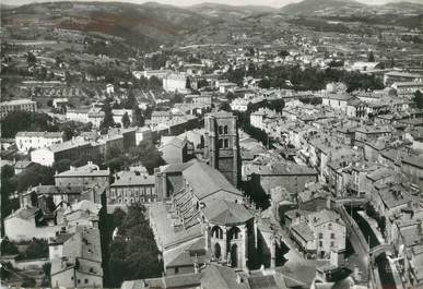 / CPSM FRANCE 42 "Montbrison, l'église Notre Dame"