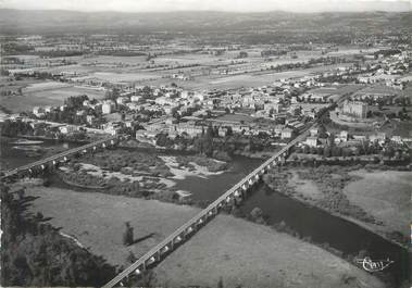 / CPSM FRANCE 42 "Montrond Les Bains, vue générale aérienne"