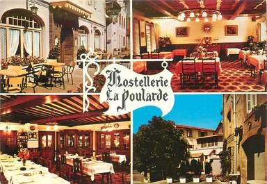 / CPSM FRANCE 42 "Montrond Les Bains, hostellerie la Poularde "