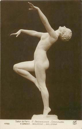 / CPA NU / SALON DE PARIS 4753, E. Brémaecker, danseuses"