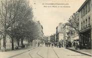 42 Loire CPA FRANCE 42 "Le Chambon Feugerolles, Place de la mairie et rue Gambetta"