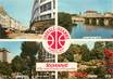 / CPSM FRANCE 42 "Roanne, ville industrielle, ville sportive"