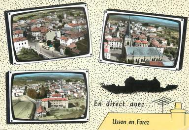 / CPSM FRANCE 42 "Usson en Forez"