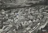 43 Haute Loire / CPSM FRANCE 43 "Le Chambon sur Lignon, vue aérienne, le centre de la ville"