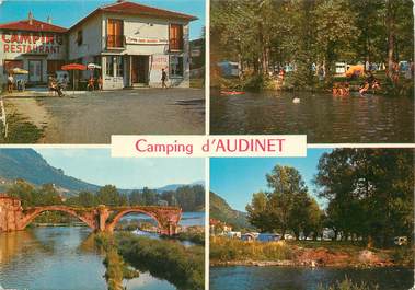 / CPSM FRANCE "Audinet" / CAMPING