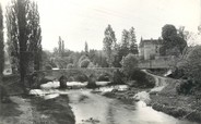 39 Jura / CPSM FRANCE 39 "Domblans, le château et le pont sur la Seille"